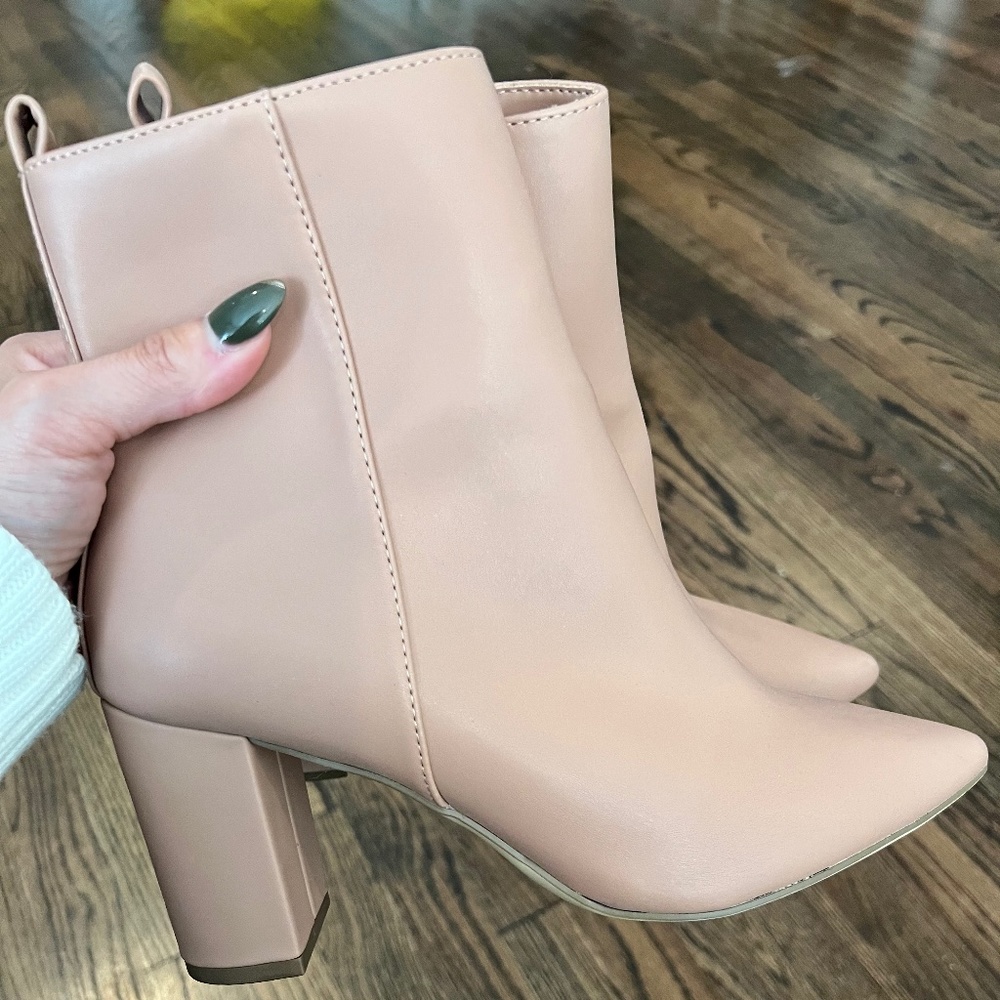 Light Brown Boot Booties